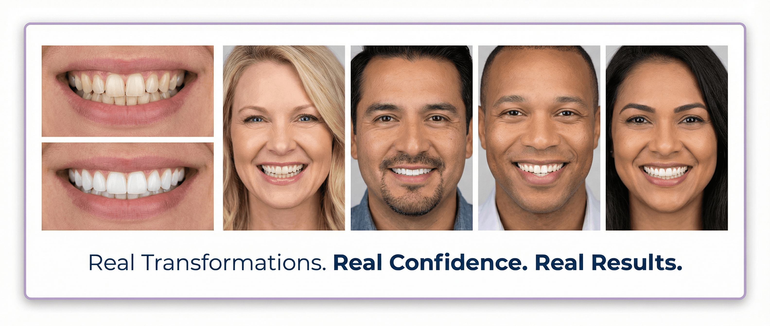 Happy customers smiling